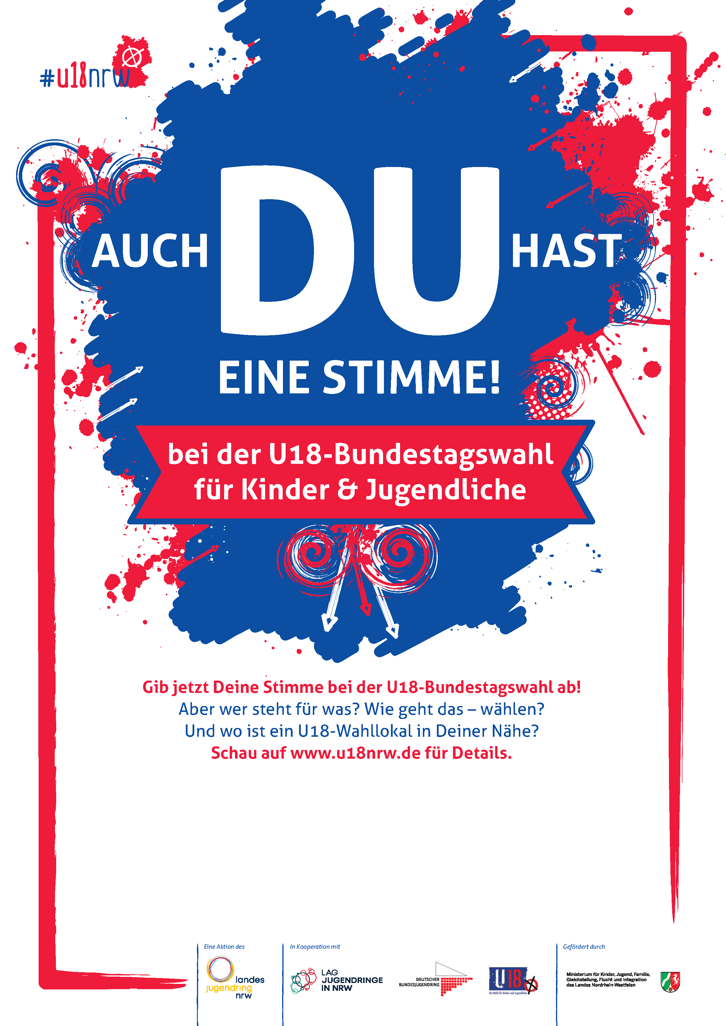 Plakat U18-Wahl A2