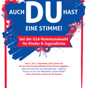 Plakat U16-Wahl A3