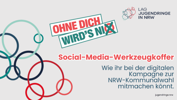 Social-Kit Kampagne: "Ohne Dich wird's nix"